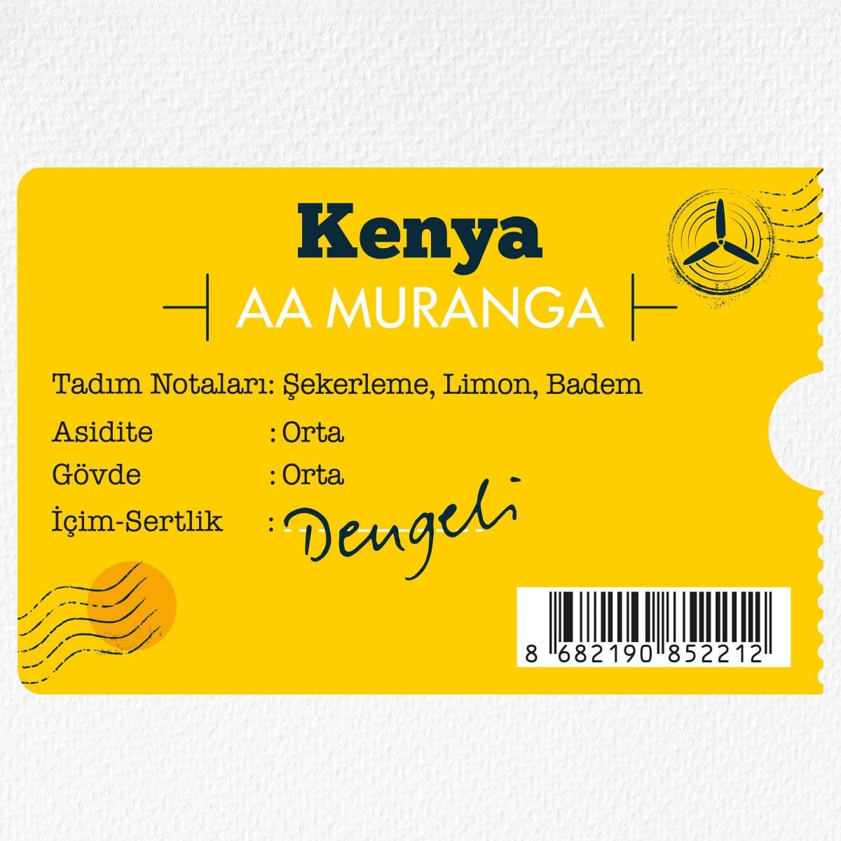 Moliendo Kenya AA Muranga Yöresel Kahve 4 X 250 gr.