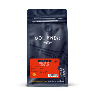 Moliendo Honduras SHB Honey Micro-Lot Yöresel Kahve 4 X 250 gr.