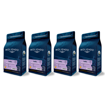 Moliendo India Monsooned Malabar Yöresel Kahve 4 X 250 gr.
