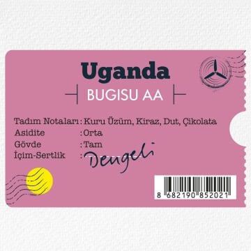 Moliendo Uganda Bugisu AA Yöresel Kahve 4 X 250 gr.
