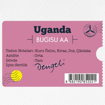 Moliendo Uganda Bugisu AA Yöresel Kahve 4 X 250 gr.