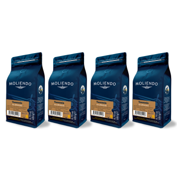 Moliendo Tanzania Utengule AA Yöresel Kahve 4 X 250 gr.