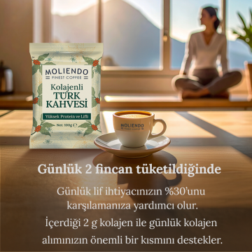Moliendo Kolajenli Türk Kahvesi 100 g 3'lü Avantaj Paketi