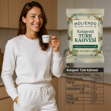 Moliendo Kolajenli Türk Kahvesi 100 g 3'lü Avantaj Paketi