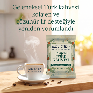 Moliendo Kolajenli Türk Kahvesi 100 g 3'lü Avantaj Paketi