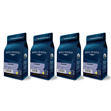 Moliendo Rwanda AB Plus Intore Yöresel Kahve 4 X 250 gr.
