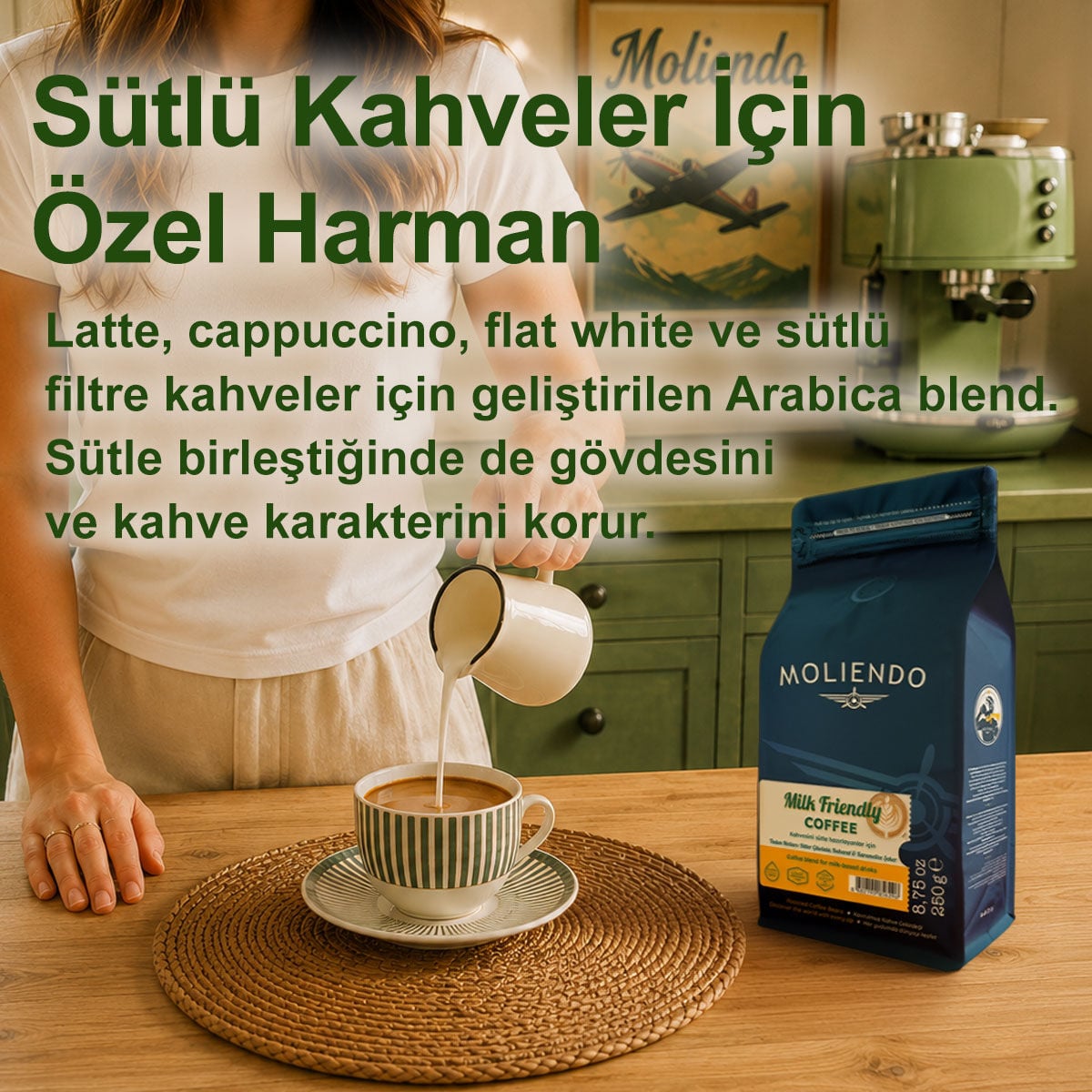 Moliendo Milk Friendly Coffee 250 g