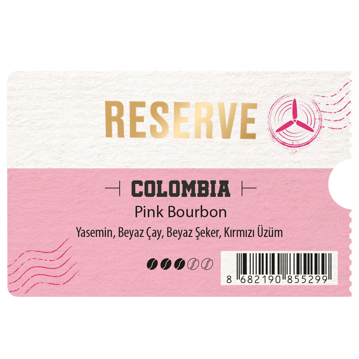 Moliendo Reserve Colombia Pink Bourbon Yöresel Kahve 250 g