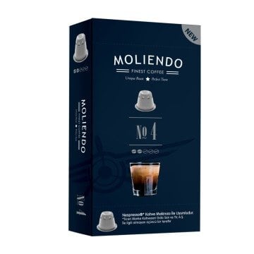 Moliendo Kapsül No:4 Nespresso Uyumlu Kapsül 10 Adet