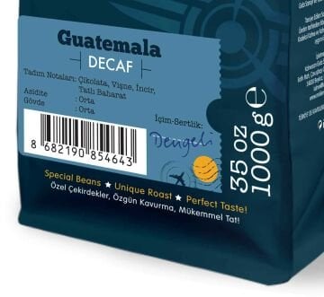 Moliendo Guatemala Decaf (Kafeinsiz) Yöresel Kahve 250 gr.