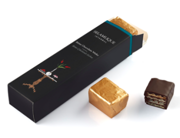 Selamlique Bitter Çikolatalı Gofret ( 175 gr )