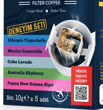 Moliendo Pratik Filtre Kahve Deneyim Seti