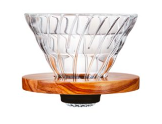 Hario V60 02 Cam Dripper Olive Wood