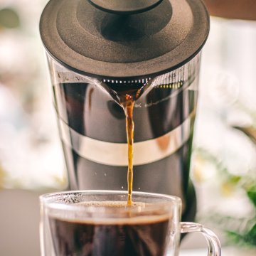 Grosche Zurich French Press Siyah 8 Cup 1000 ml