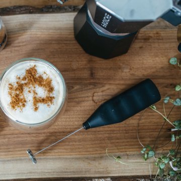 Grosche E-Z Latte Süt Köpürtücü Siyah