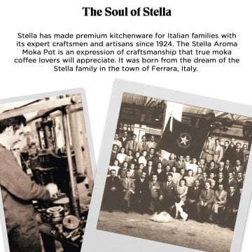 Grosche Milano Stella Aroma Çelik Moka Pot Gümüş 8 Cup