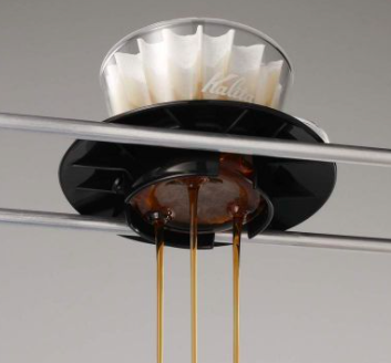 Kalita Cam Wave Dripper 155 Siyah