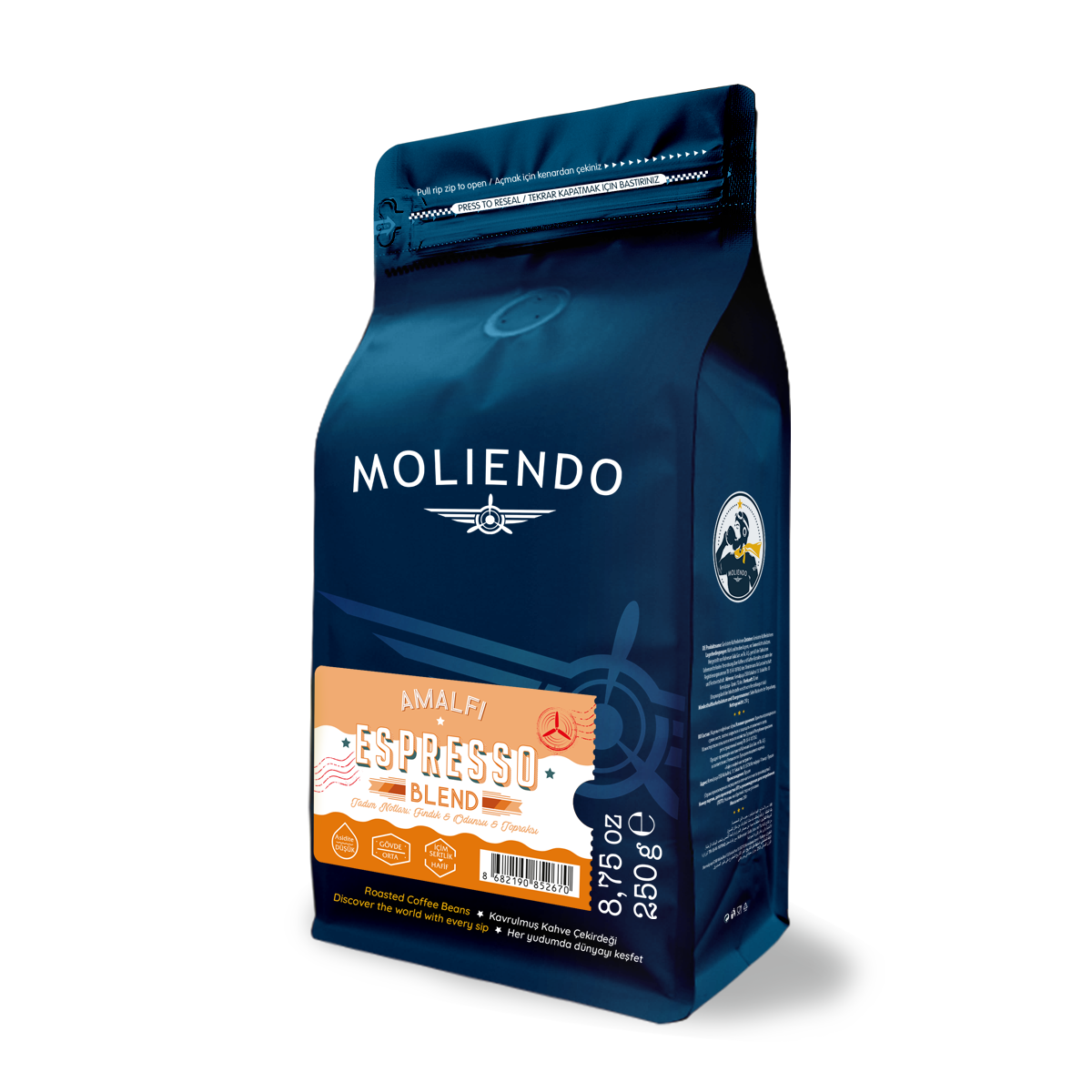 Moliendo Amalfi Espresso Blend Kahve