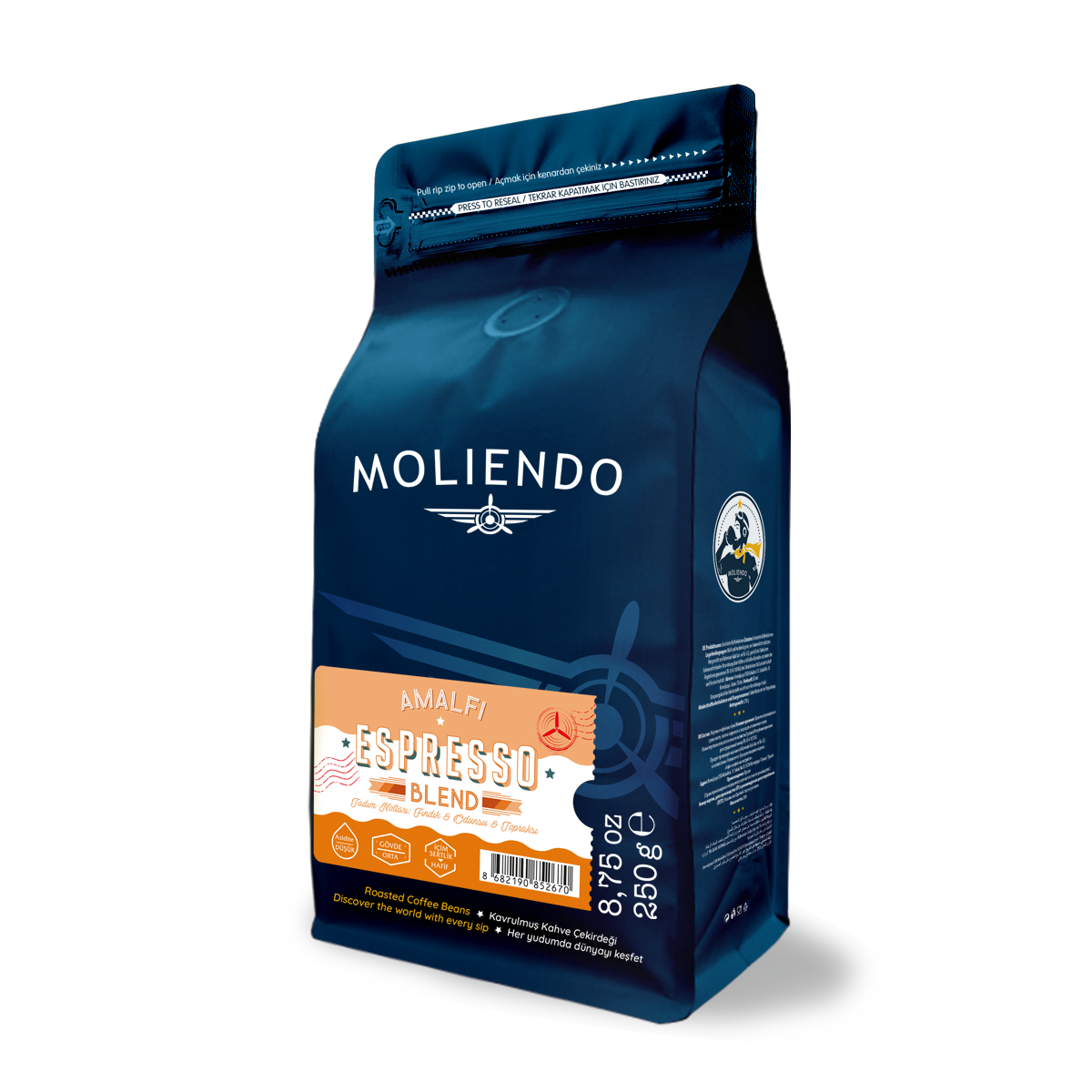 Moliendo Amalfi Espresso Blend Kahve