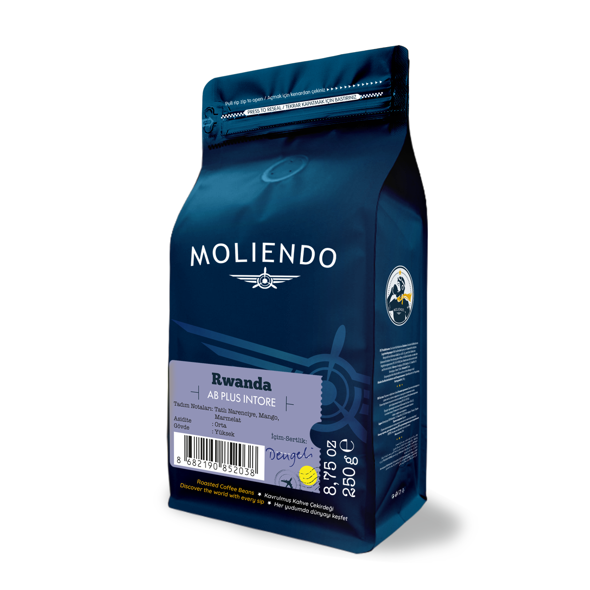 Moliendo Rwanda AB Plus Intore Yöresel Kahve