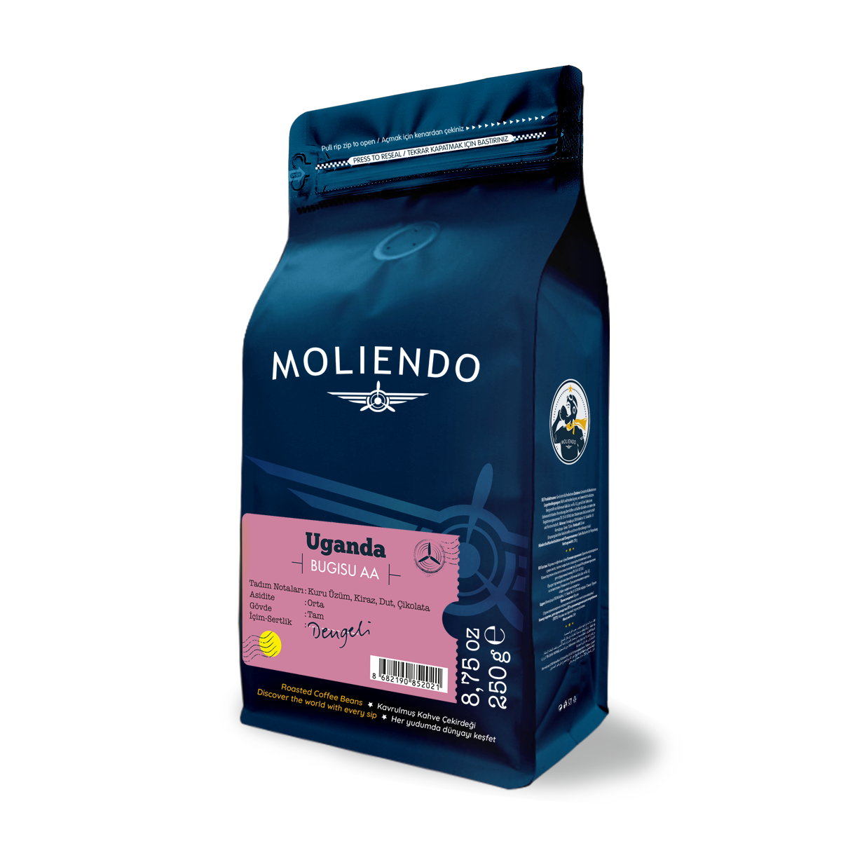 Moliendo Uganda Bugisu AA Yöresel Kahve