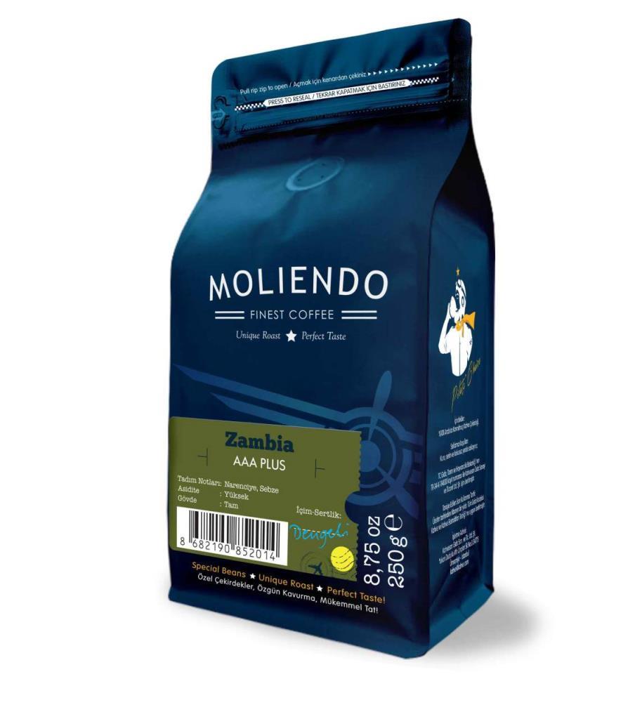 Moliendo Zambia AAA Plus Yöresel Kahve