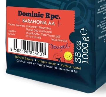 Moliendo Dominic Rpc. Barahona AA Yöresel Kahve