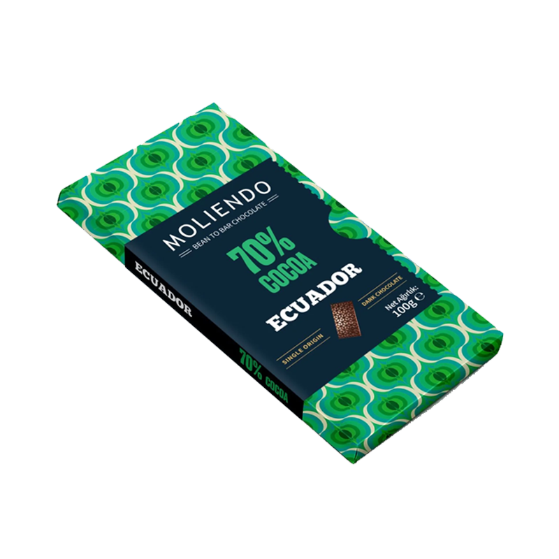 Moliendo Ecuador %70 Kakao Premium Tablet Çikolata