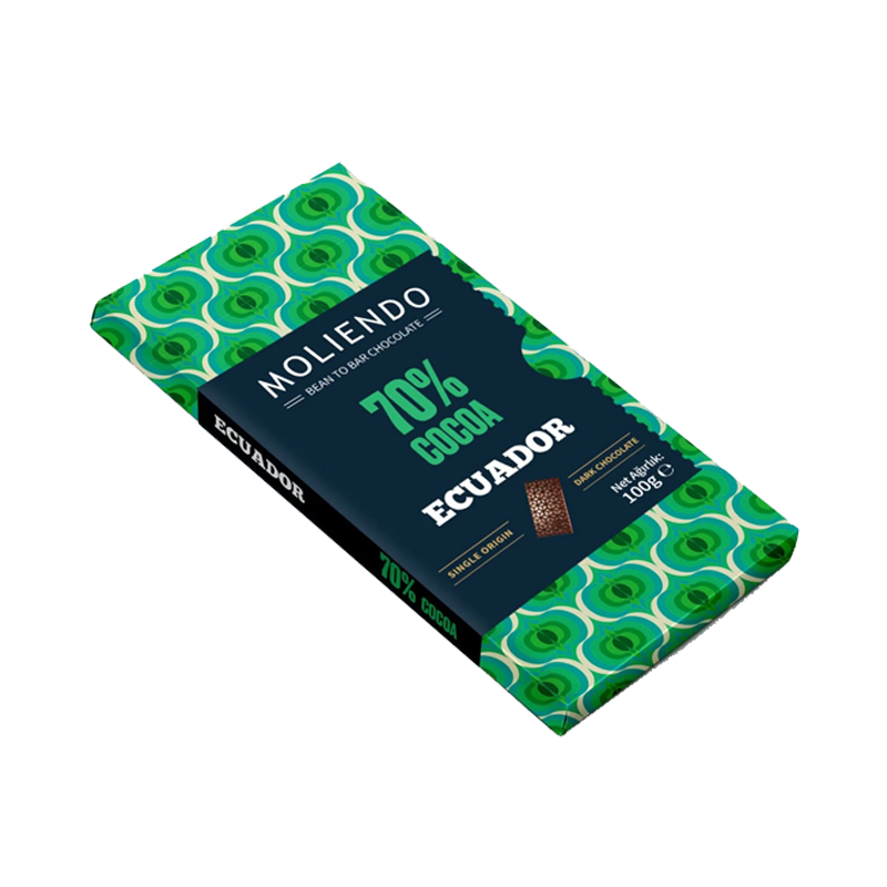 Moliendo Ecuador %70 Kakao Premium Tablet Çikolata
